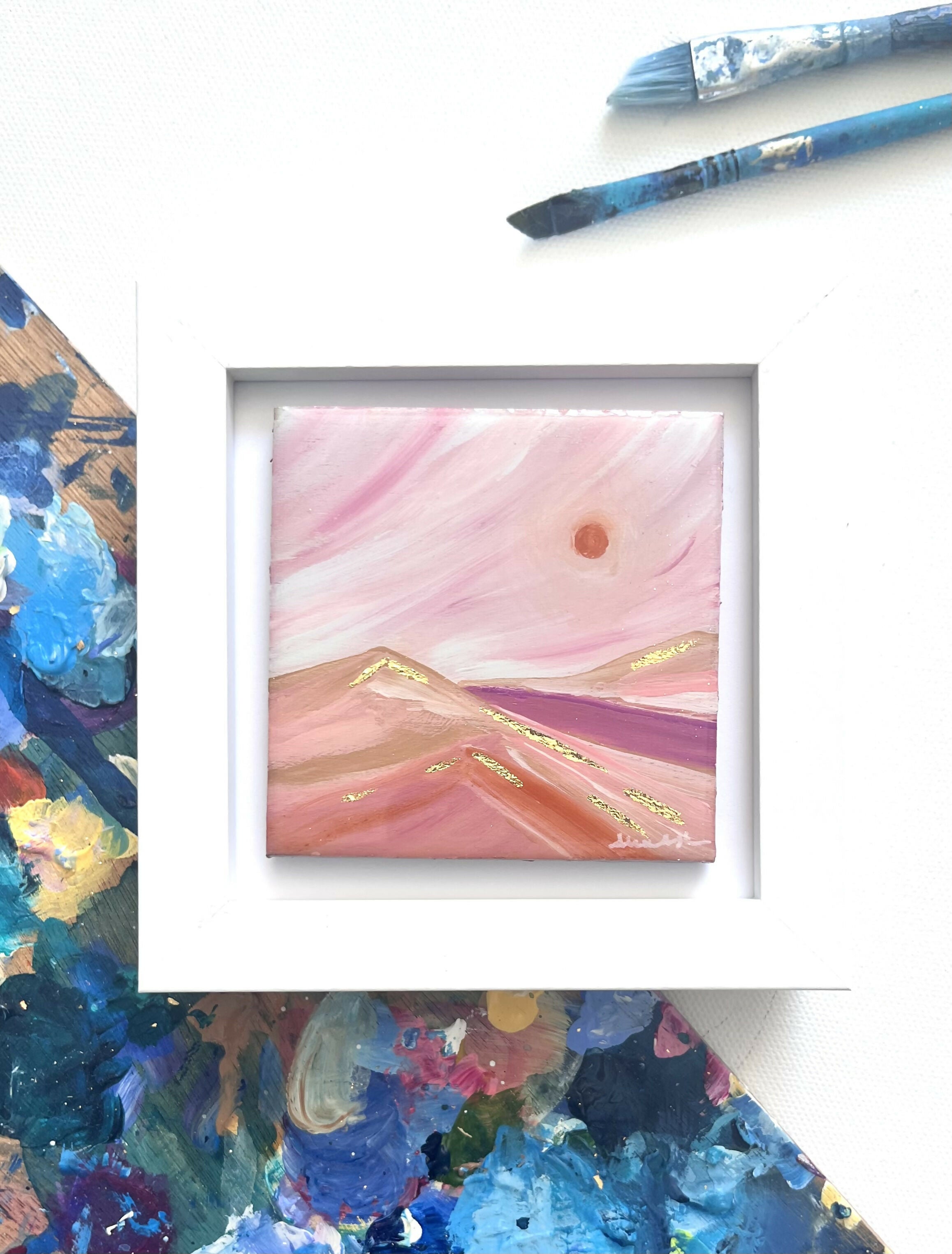 Summer Dunes Mini - Original Painting
