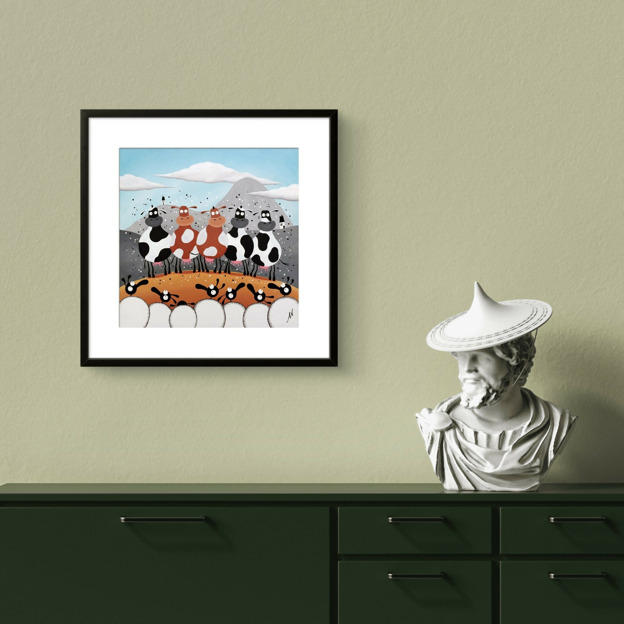 Uddersfield - 16” Framed Limited Edition Print