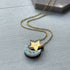 Celestial, Moon And Star Necklace