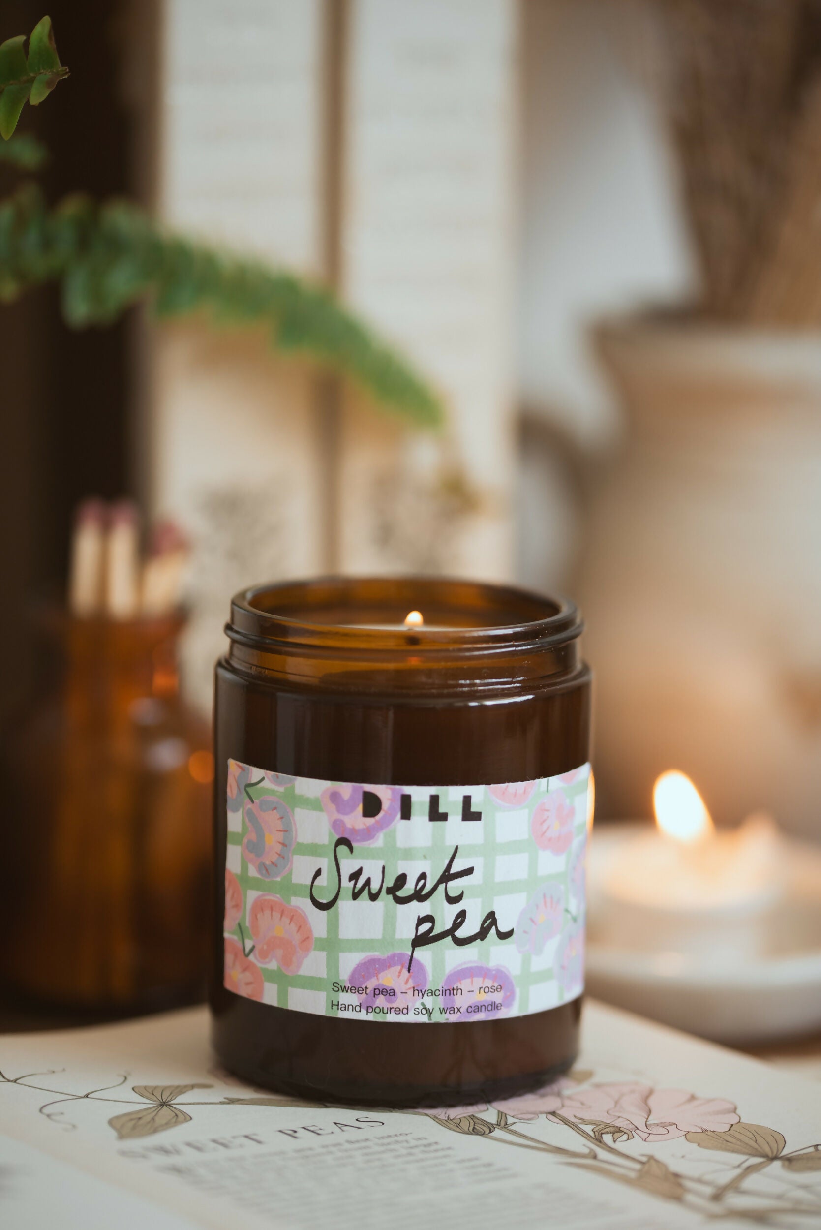 Sweet Pea - Soy Wax Candle