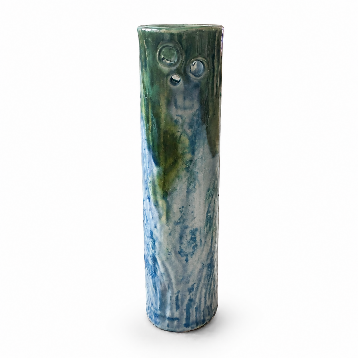 Porcelain Tube Sea Themed Vase