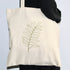Palm Leaf Embroidered Tote