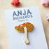 Red Mushroom Enamel Pin