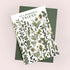 Wonderful Friend Green Pressed Flower Print Card