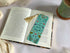 Green Floral Bookmark
