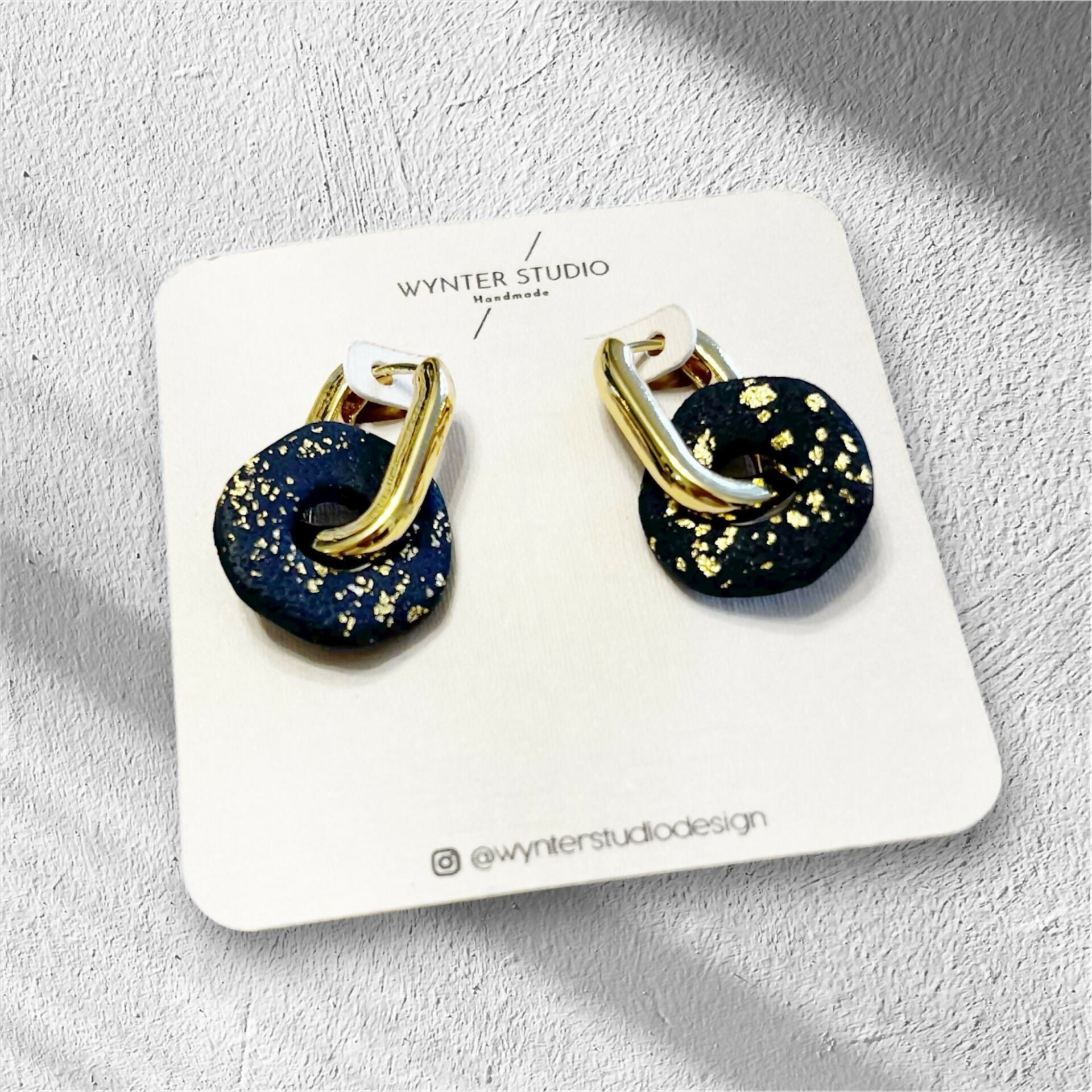 Abstract Midi Clay Earrings