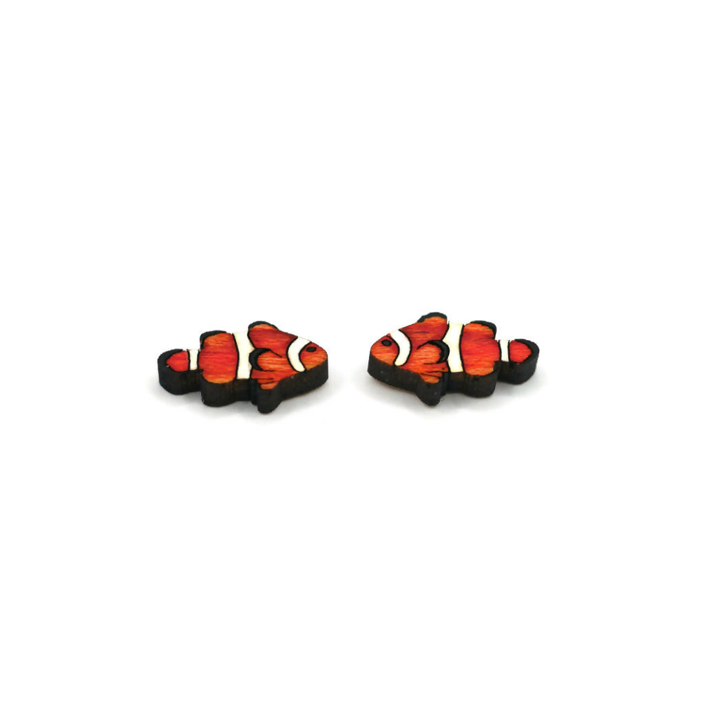 Clown Fish Stud Earrings