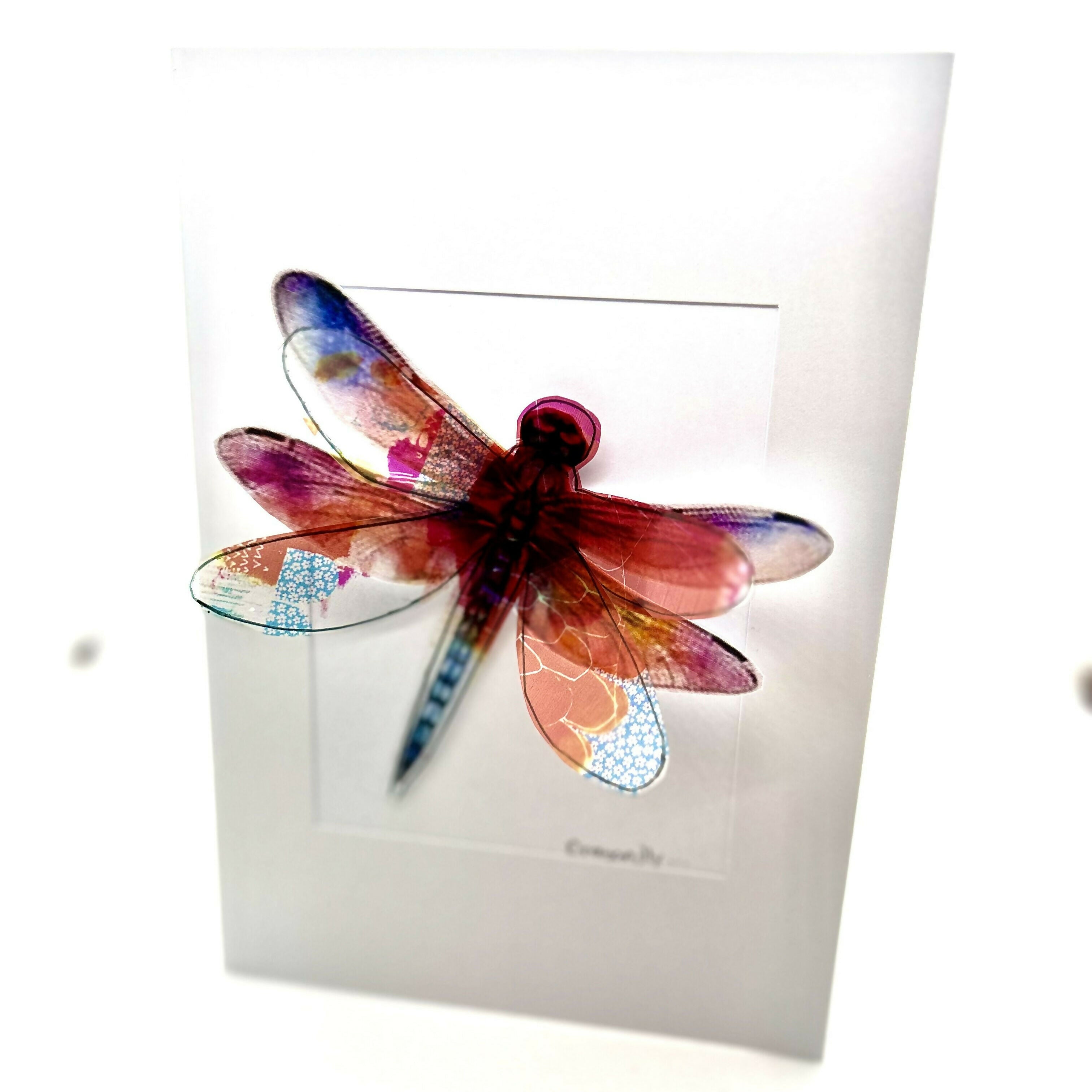 Medium Dragonfly Card