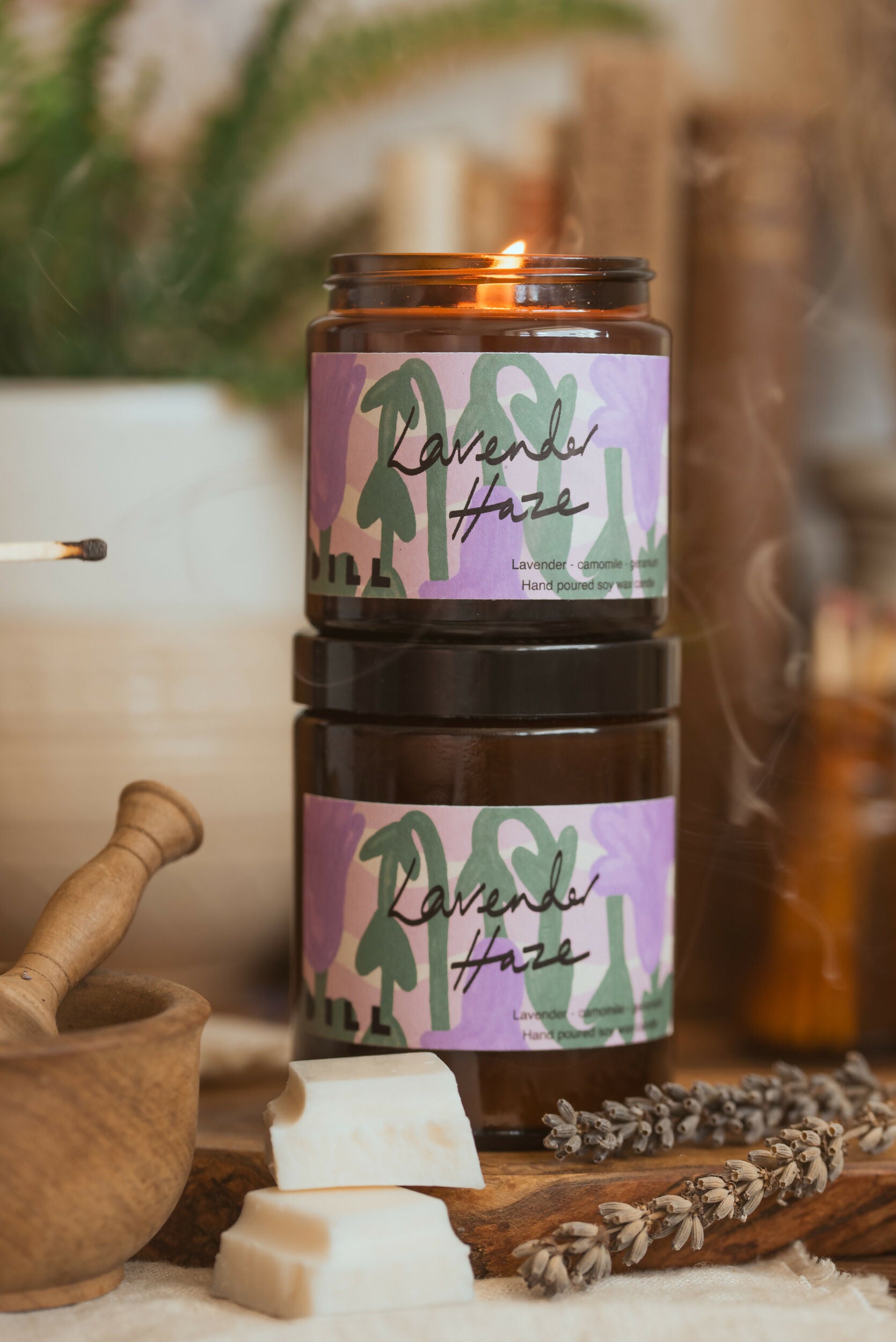 Lavender Haze - Soy Wax Melt Snap Bar