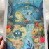 A Monster in the Woods Riso Print