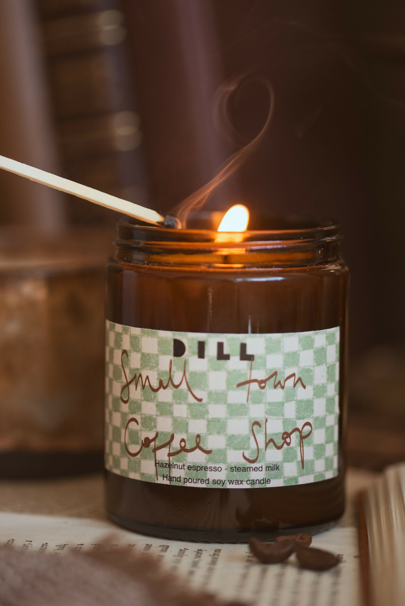Small Town Coffee Shop - Soy Wax Candle