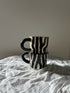 ZEBRA STRIPED SMALL MUG