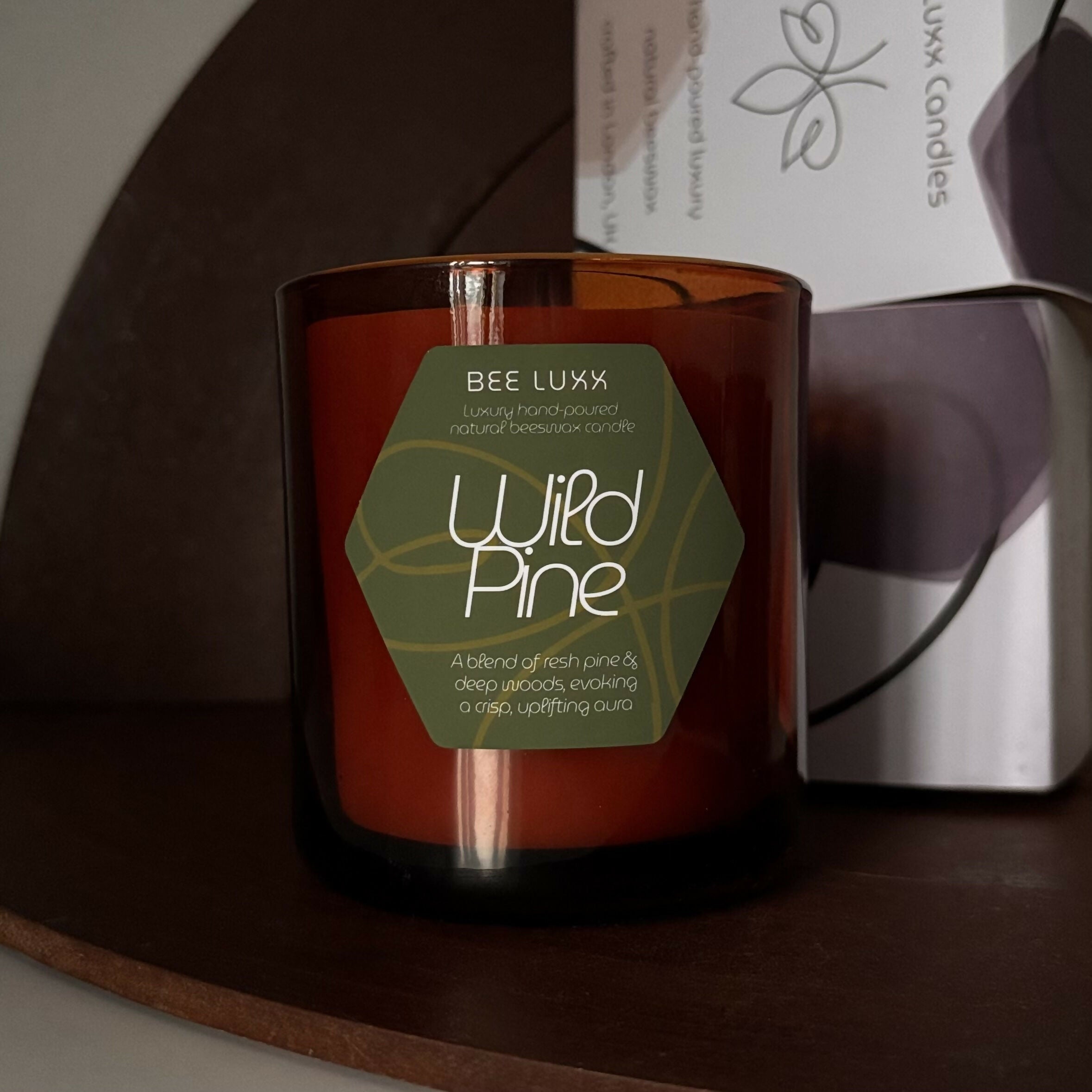 Wild Pine - Scented 100% Beeswax Candle