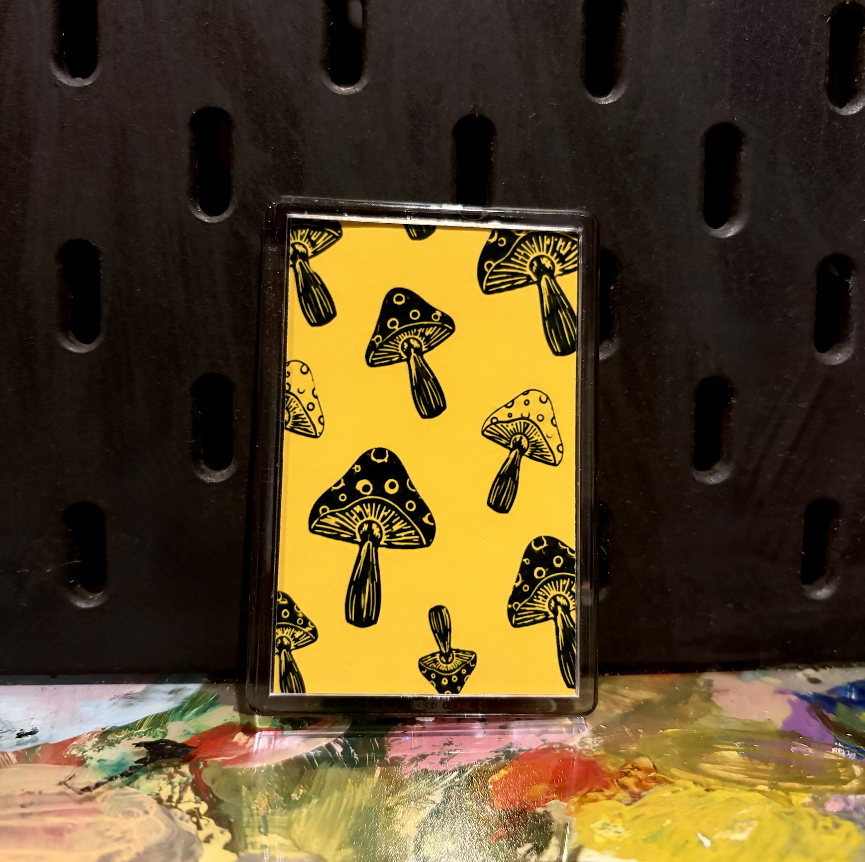 Magnet - Yellow Shrooms