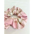 Light Pink Tartan Hair Scrunchie