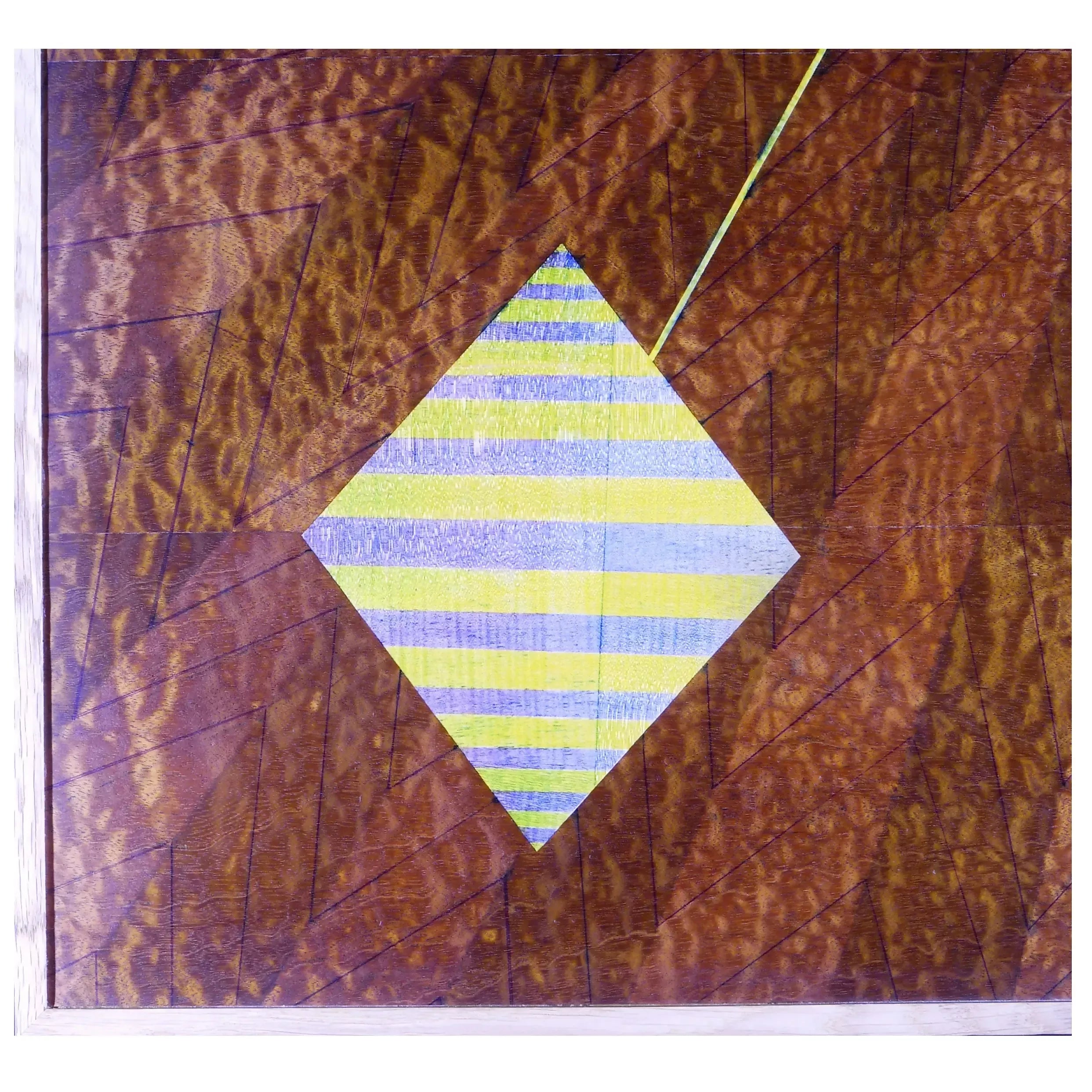 Innerysm: Intrinsic Motivation — Original Artwork (Marquetry on Panel) by Elementa Laudis