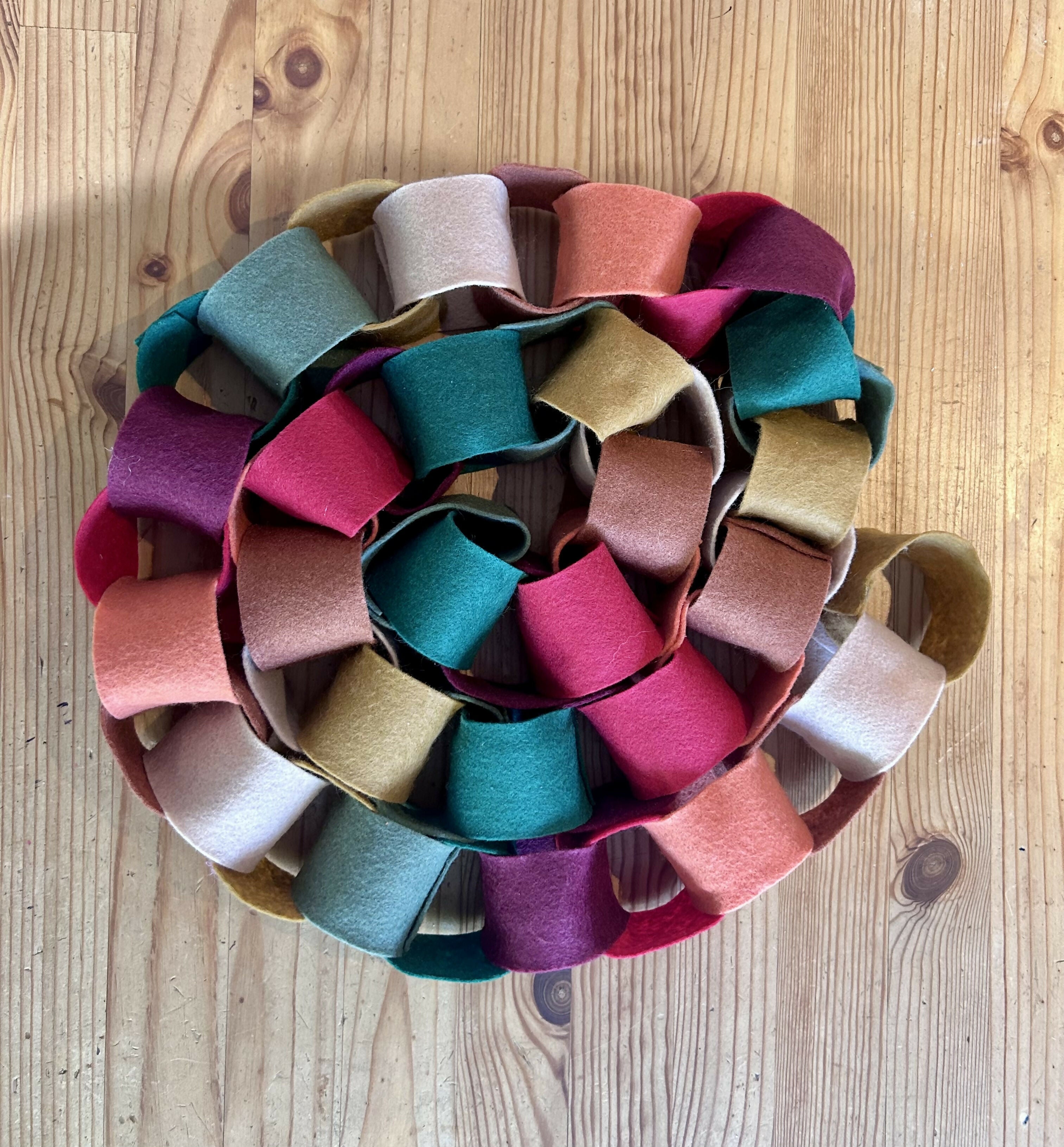 Autumn Felt Garland