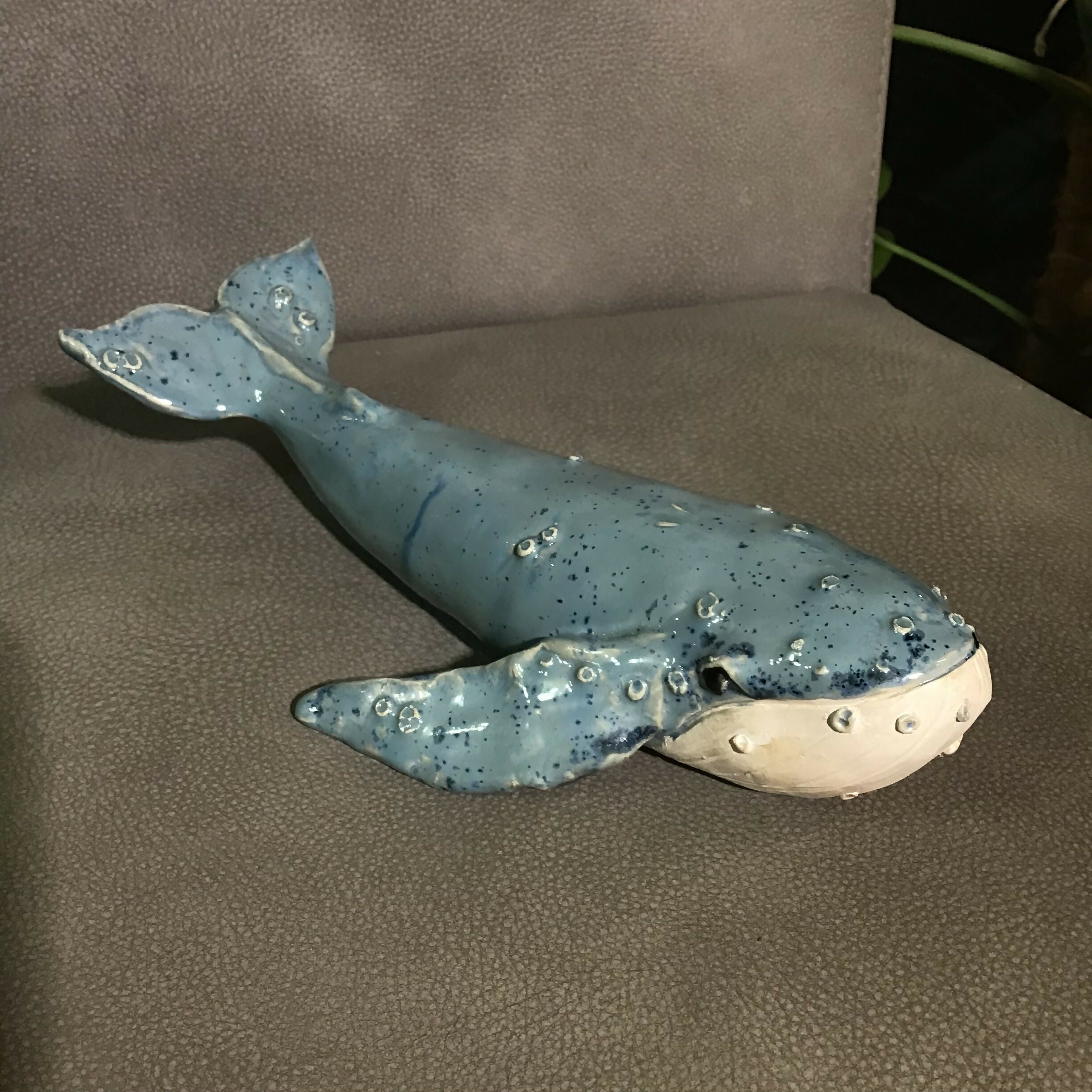 Medium Crystal Glaze Whale