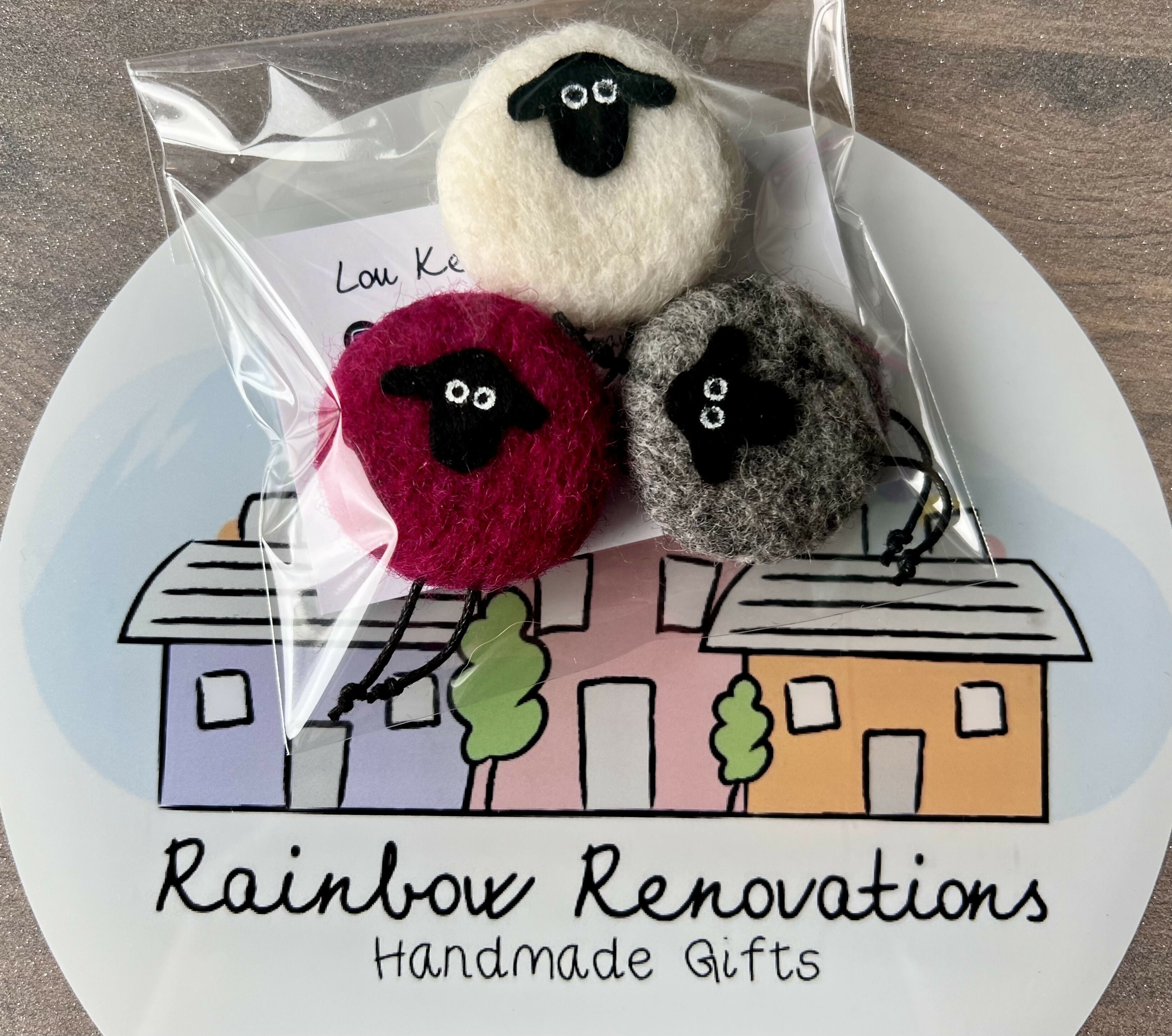 Pack of 3 Lamb Magnets