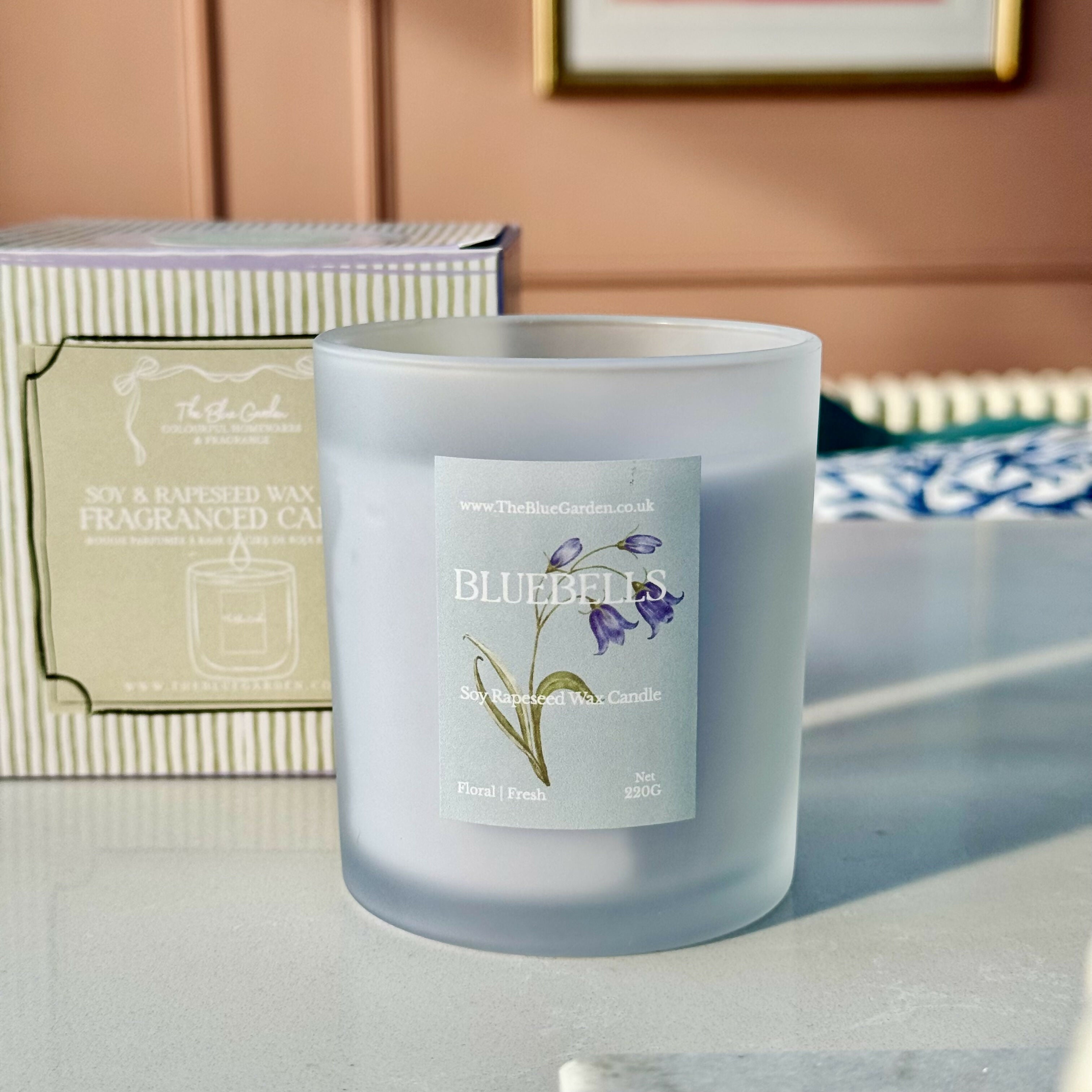 Bluebells | Natural wax scented candle