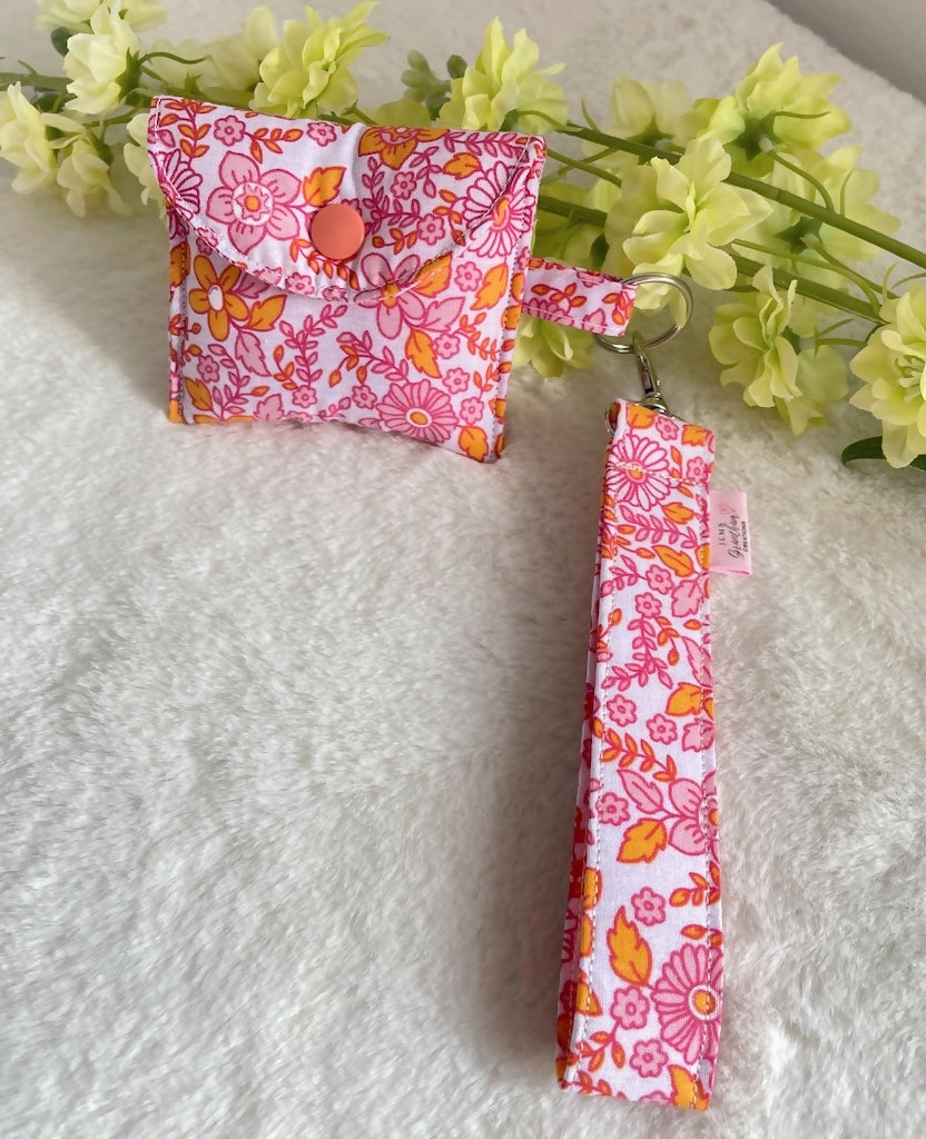 Handmade AirPod Case Padded with Wristlet