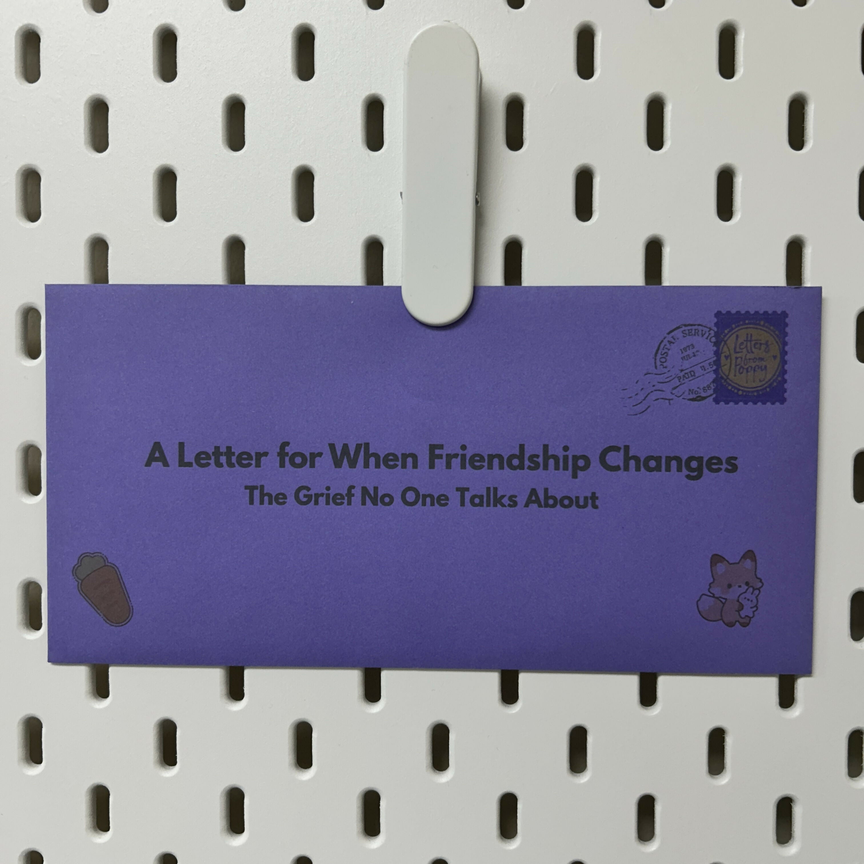 When Friendship Changes Letter for the Grief No One Talks About