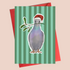Christmas Card - Pigeon Kisses