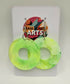 FUN HOOP RESIN EARRINGS