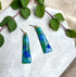 Ocean Dream Collection - Long Dangle Polymer Clay Earrings