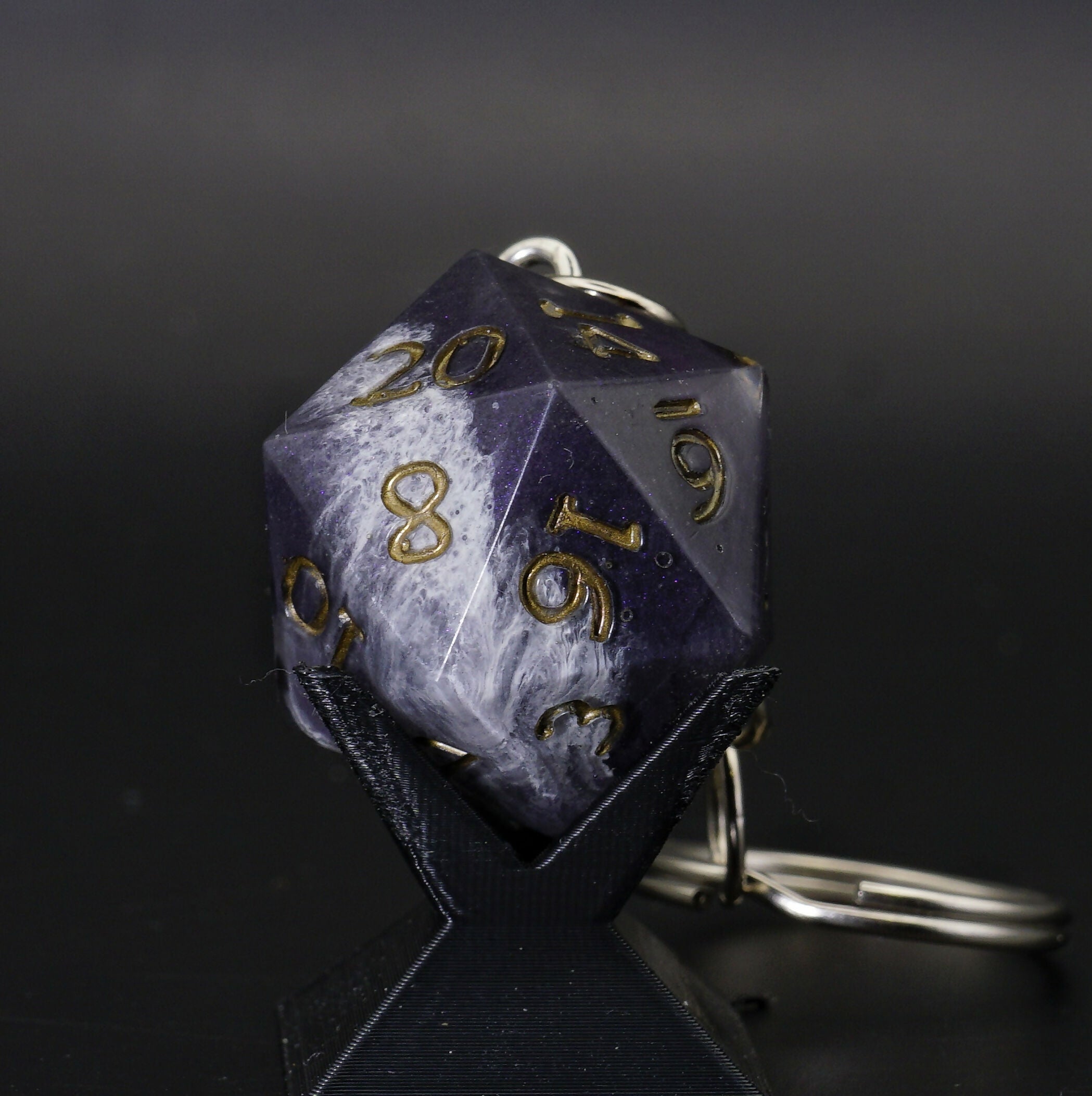 Solid Dice Keychains