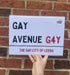 GAY AVENUE ART PRINT