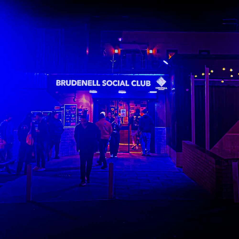 Brudenell Red & Blue, Mounted Photographic Print