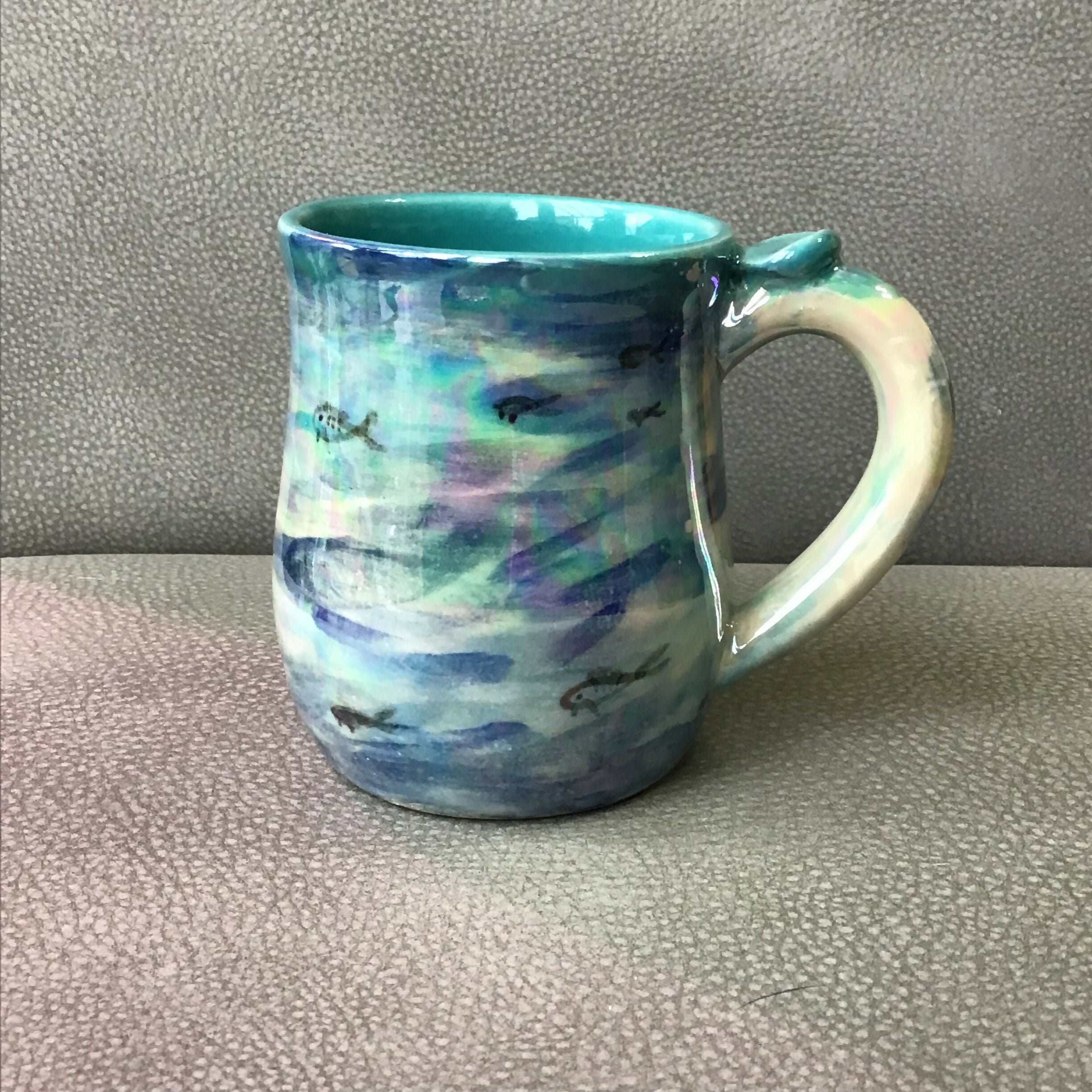 Handpainted Sea Mug