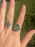 OVAL QUEEN'S LACE STAINLESS STEEL RINGS