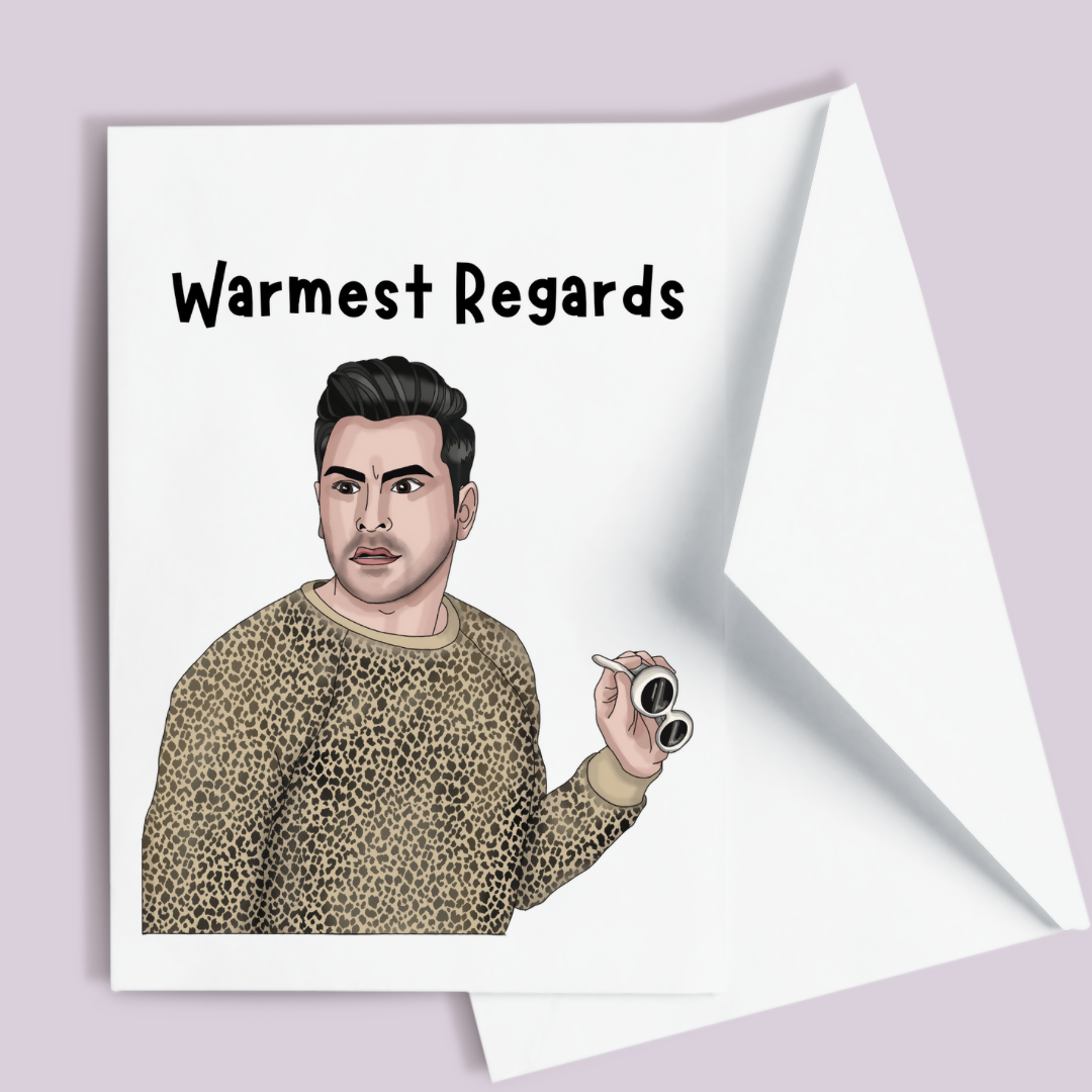 Greeting Card - David Warmest Regards