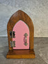 Handcrafted Opening Wooden Arch Fairy Door