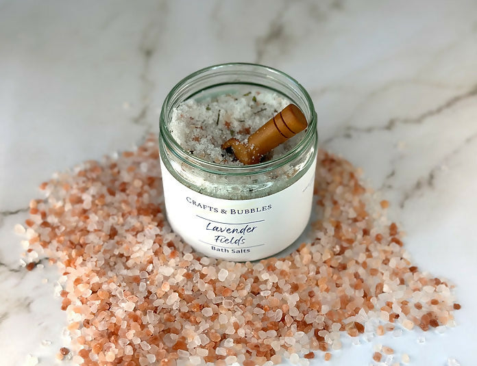 Lavender Bath Salts- Small (120g)
