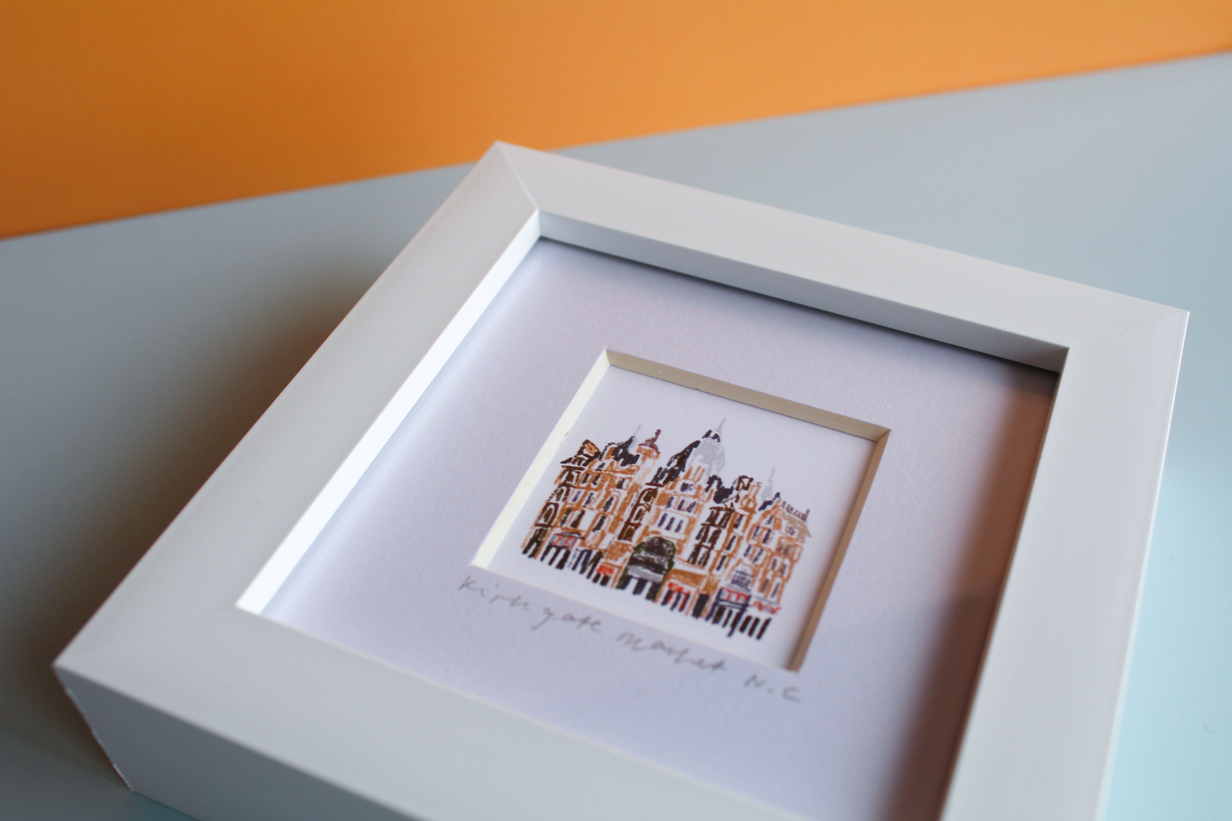 Kirkgate Market Mini Print