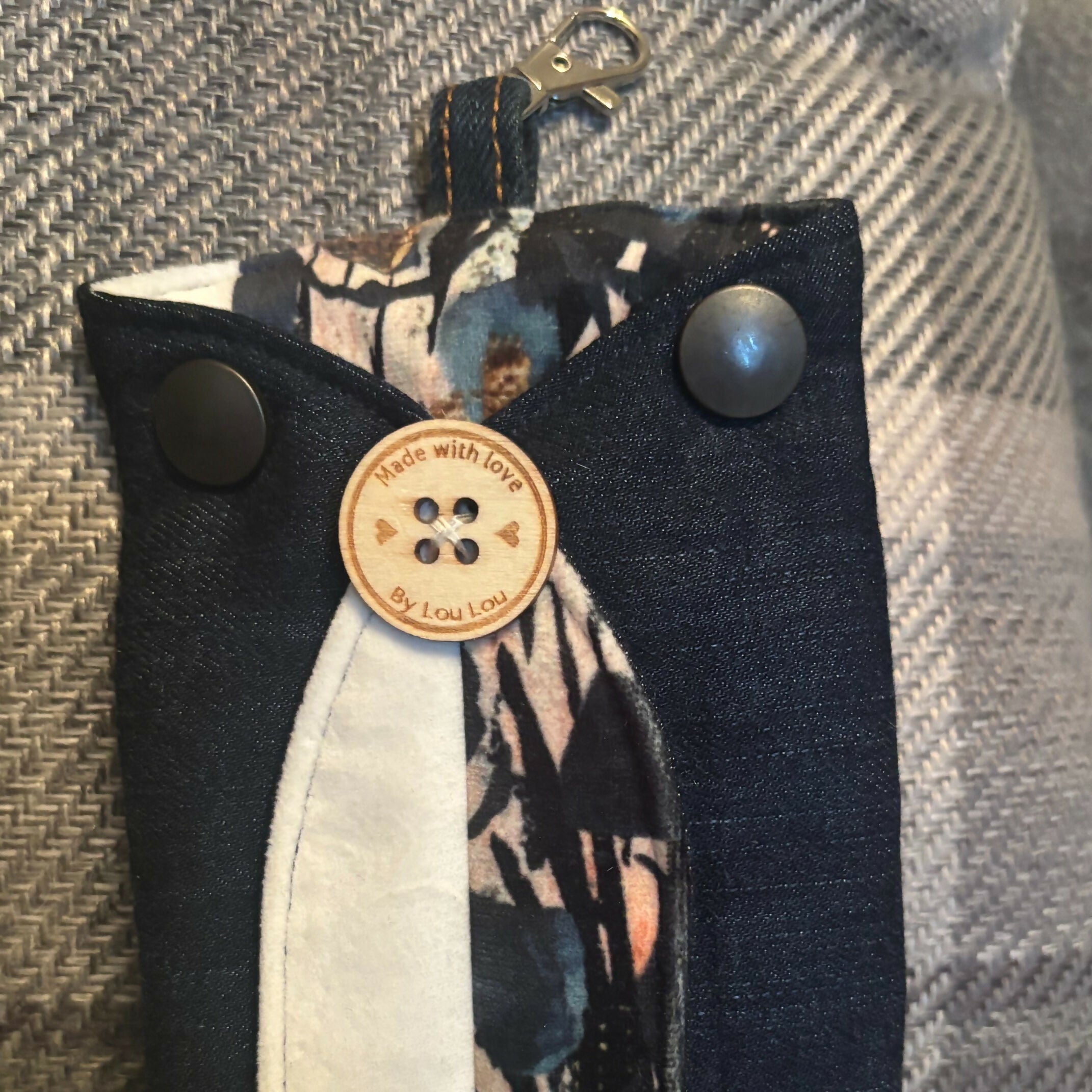 Unique Handcrafted Denim Glasses Or Phone Case
