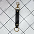 LoopLock Leather Keychain (Gold-tone Hardware)