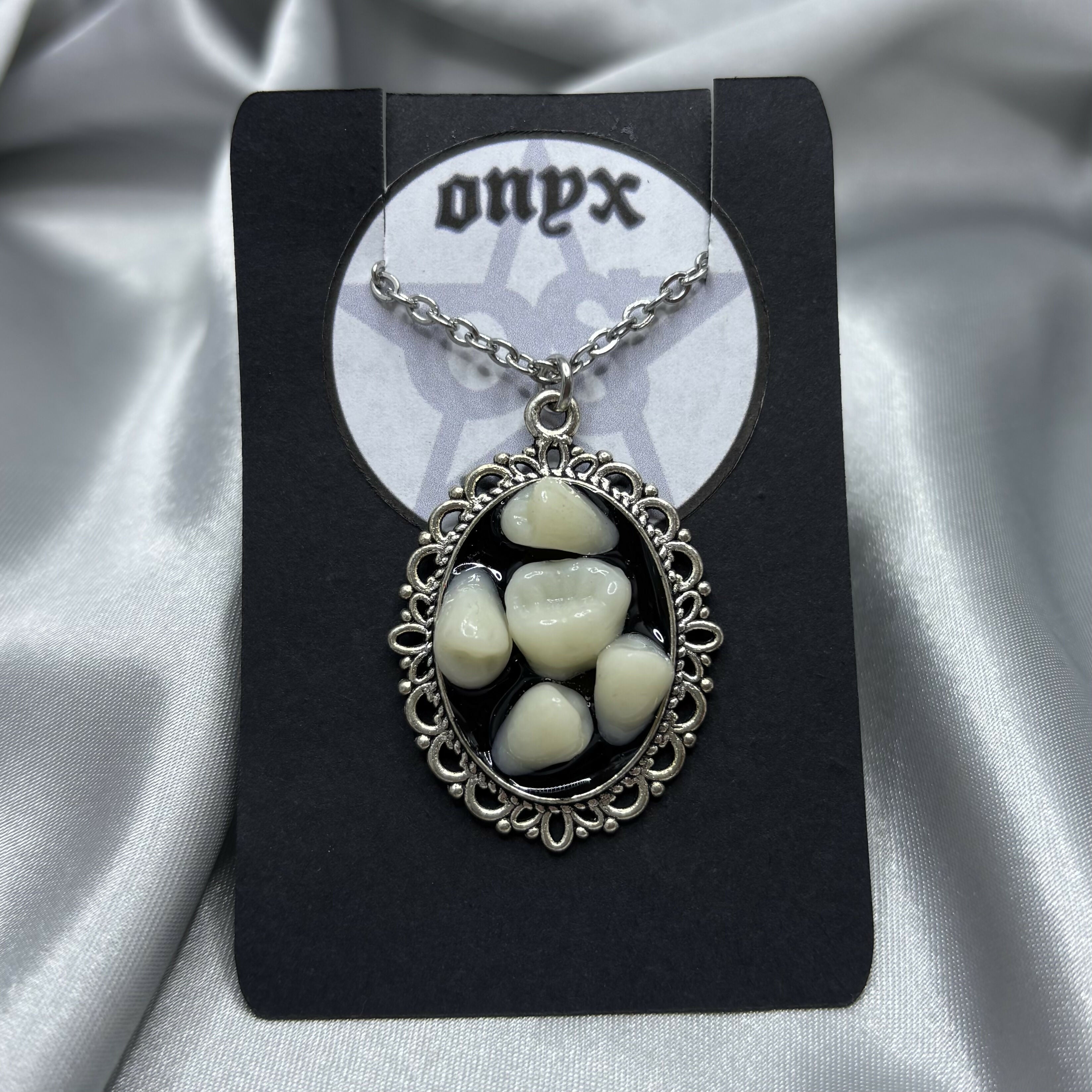 Overcrowded Teeth Necklace