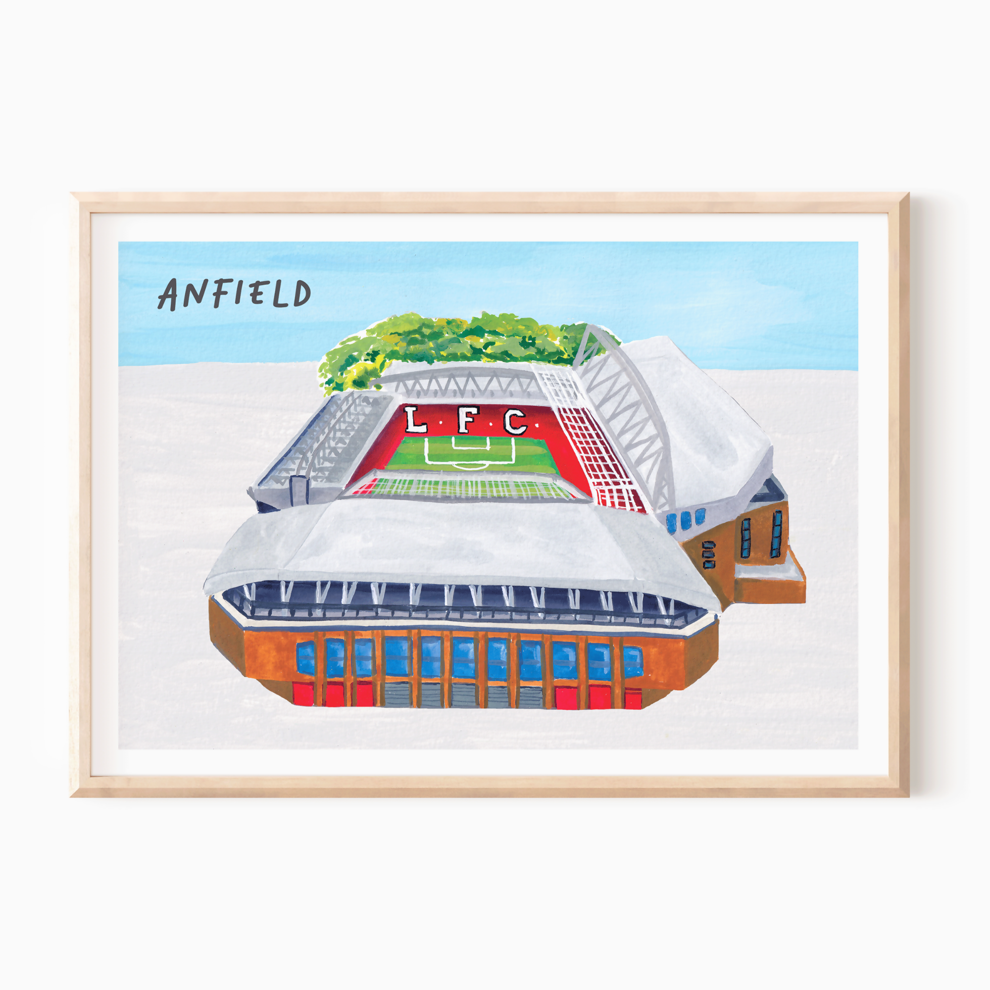 Liverpool Football Print