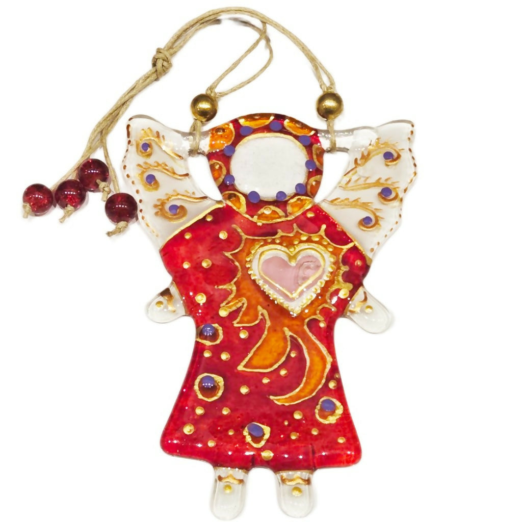 Glass Guardian Angel Flame of Love