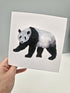 Panda Greeting Card