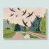 A6 Birds Greetings Card