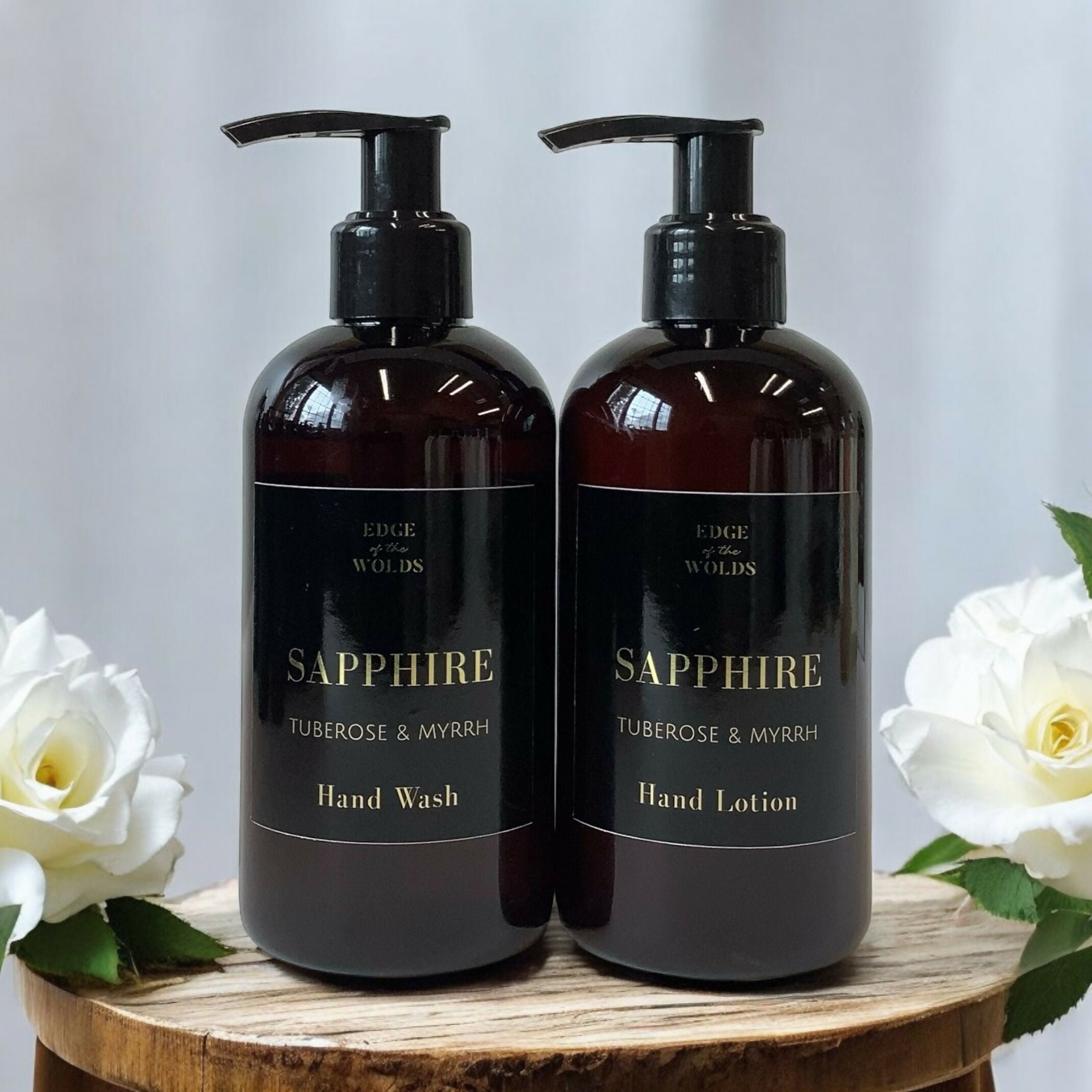 Sapphire - Tuberose & Myrrh Hand Wash & Lotion Set