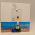 Fused Glass Lighthouse Card