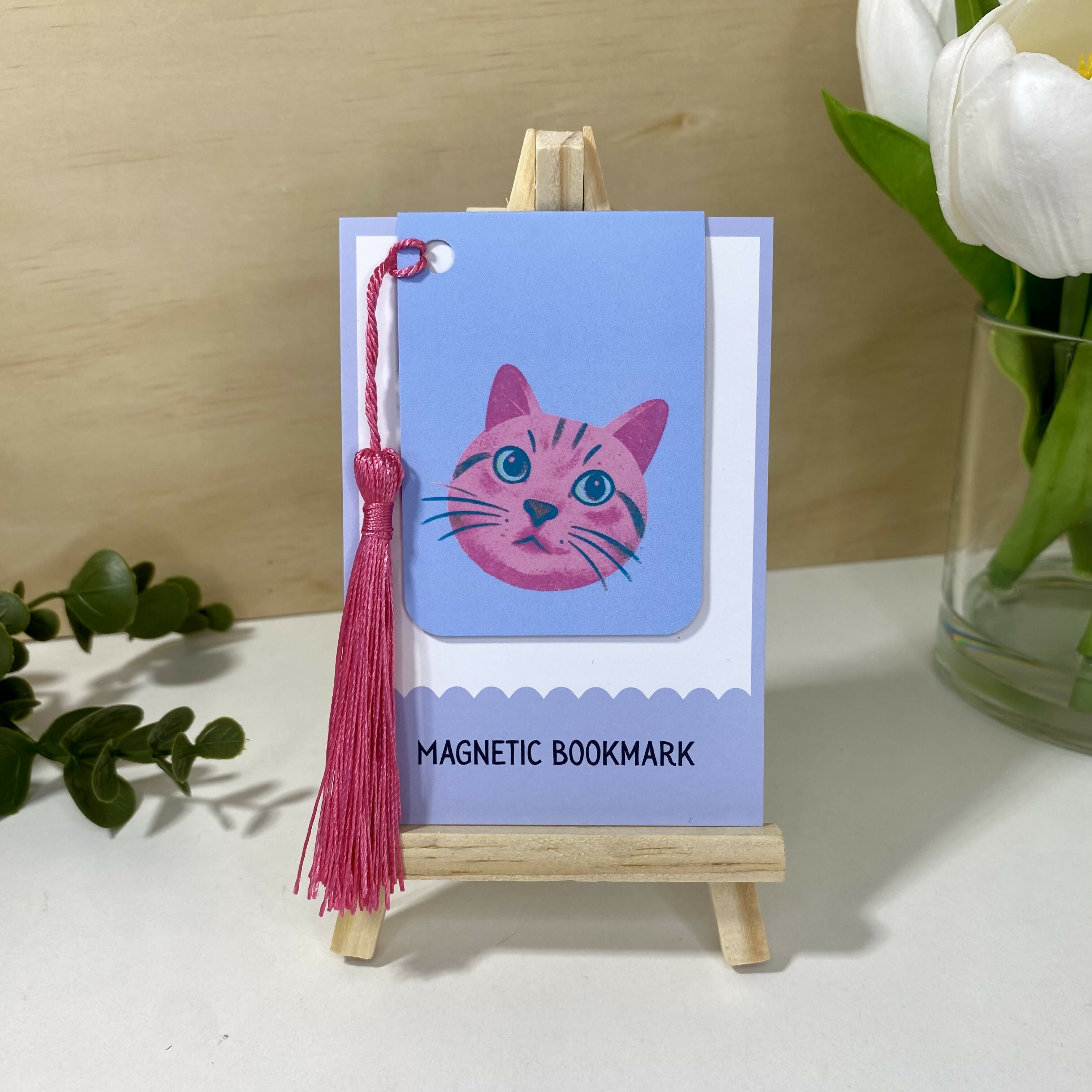 Magnetic Bookmark - Alfie The Cat