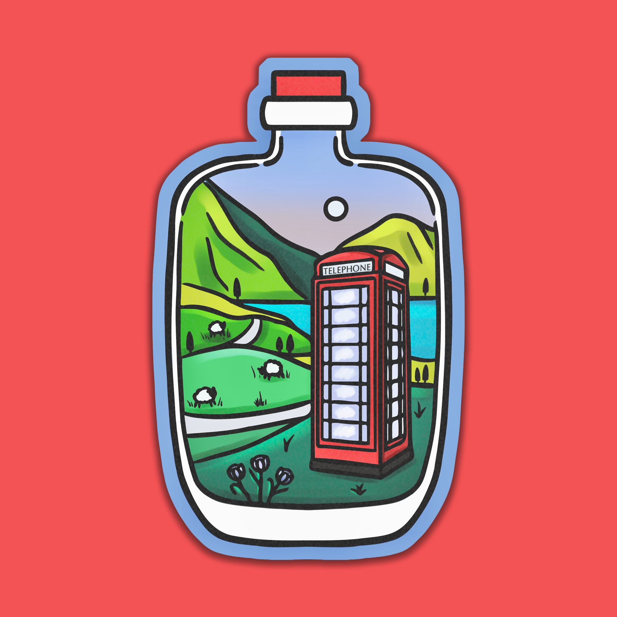 Sticker - Phonebox