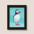 Puffin Art Print – Coastal Bird Illustration